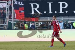 1. Bundesliga - Fußball - FC Ingolstadt 04 - Hamburger SV HSV - Tor Jubel Torschütze Markus Suttner (29, FCI)