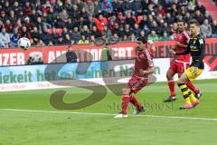 1. Bundesliga - Fußball - FC Ingolstadt 04 - Borussia Dortmund - Almog Cohen (36, FCI) trifft zum 1:0 Tor Jubel