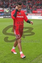 1. BL - Saison 2016/2017 - FC Ingolstadt 04 - SV Werder Bremen - Lezcano Farina,Dario (#37 FCI) vor dem Spiel - Foto: Meyer Jürgen