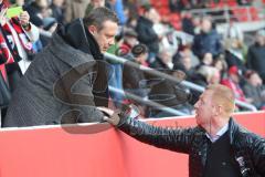 1. Bundesliga - Fußball - FC Ingolstadt 04 - RB Leipzig - Cheftrainer Maik Walpurgis (FCI) vor dem Spiel Andre Breitenreiter