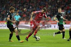 1. Bundesliga - Fußball - FC Ingolstadt 04 - FC Augsburg - Pascal Groß (10, FCI) Angriff