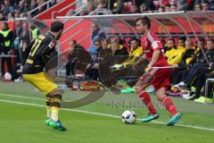 1. Bundesliga - Fußball - FC Ingolstadt 04 - Borussia Dortmund - Gonzalo Castro (BVB 27) Markus Suttner (29, FCI)