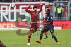 1. Bundesliga - Fußball - FC Ingolstadt 04 - RB Leipzig - Almog Cohen (36, FCI) Naby Keita (8 Leipzig)