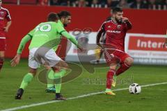 1. BL - Saison 2016/2017 - FC Ingolstadt 04 - VFL Wolfsburg - Anthony Jung (#3 FCI) - Foto: Meyer Jürgen