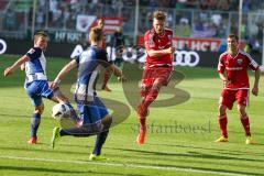 1. BL - Saison 2016/2017 - FC Ingolstadt 04 - Hertha BSC - Robert Leipertz (#13 FCI) - Foto: Meyer Jürgen