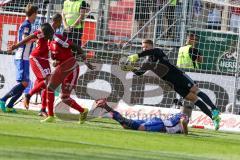 1. BL - Saison 2016/2017 - FC Ingolstadt 04 - Hertha BSC - Ørjan Nyland (#26 FCI) - Foto: Meyer Jürgen