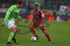 1. BL - Saison 2016/2017 - FC Ingolstadt 04 - VFL Wolfsburg - Lezcano Farina,Dario (#37 FCI) - Foto: Meyer Jürgen