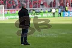 1. Bundesliga - Fußball - FC Ingolstadt 04 - Bayer 04 Leverkusen - Spiel ist aus Unentschieden Vorsitzender des Vorstandes Peter Jackwerth (FCI)