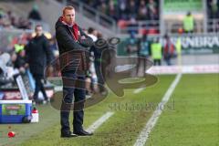 1. Bundesliga - Fußball - FC Ingolstadt 04 - Borussia Mönchengladbach - Cheftrainer Maik Walpurgis (FCI) in Gedanken