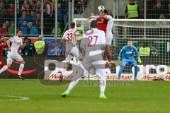 1. BL - Saison 2016/2017 - FC Ingolstadt 04 - 1.FC Köln - Marcel Tisserand (#32 FCI) beim Kopfball - Foto: Meyer Jürgen