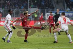 1. Bundesliga - Fußball - FC Ingolstadt 04 - Hamburger SV HSV - Darío Lezcano (11, FCI) Kyriakos Papadopoulos (9 HSV)