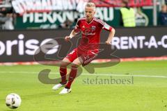 1. BL - Saison 2016/2017 - FC Ingolstadt 04 - Borussia Dortmund - Florent Hadergjonaj (#33 FCI) - Foto: Meyer Jürgen