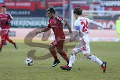 1. Bundesliga - Fußball - FC Ingolstadt 04 - Hamburger SV HSV - Darío Lezcano (11, FCI) Gotoku Sakai (24 HSV)