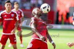 1. BL - Saison 2016/2017 - FC Ingolstadt 04 - Hertha BSC - Roger de Oliveira Bernardo (#8 FCI) - Foto: Meyer Jürgen