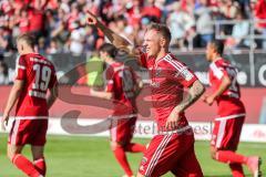 1. Bundesliga - Fußball - FC Ingolstadt 04 - Bayer 04 Leverkusen - Tor Jubel 1:0 Führung durch Sonny Kittel (21, FCI)
