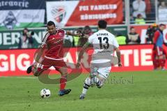 1. Bundesliga - Fußball - FC Ingolstadt 04 - Borussia Mönchengladbach - Marvin Matip (34, FCI) gegen Lars Stindl (#13 Gladbach)