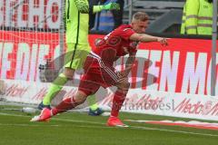 1. BL - Saison 2016/2017 - FC Ingolstadt 04 - SV Werder Bremen - Sonny Kittel (#21 FCI) mit der Schiedsrichterentscheidung nicht zufrieden - Foto: Meyer Jürgen