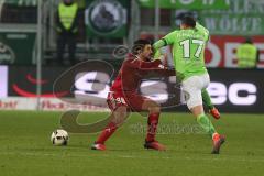 1. BL - Saison 2016/2017 - FC Ingolstadt 04 - VFL Wolfsburg - Almog Cohen (#36 FCI) - Foto: Meyer Jürgen