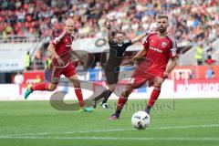 1. Bundesliga - Fußball - FC Ingolstadt 04 - TSG 1899 Hoffenheim 1:2 - Tobias Levels (28, FCI) Lukas Hinterseer (16, FCI)