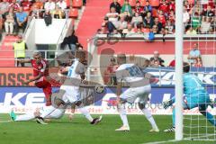 1. Bundesliga - Fußball - FC Ingolstadt 04 - TSG 1899 Hoffenheim 1:2 - Darío Lezcano (11, FCI) schoeßt auf das Tor