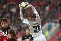 1. BL - Saison 2016/2017 - FC Ingolstadt 04 - FC Augsburg - Martin Hansen Torwart(#35 FCI) - Foto: Meyer Jürgen