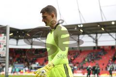 1. Bundesliga - Fußball - FC Ingolstadt 04 - Werder Bremen - Torwart Martin Hansen (35, FCI) geht vom Platz