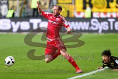 1. BL - Saison 2016/2017 - FC Ingolstadt 04 - Borussia Dortmund - Moritz Hartmann (#9 FCI) - Foto: Meyer Jürgen