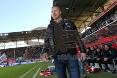 1. Bundesliga - Fußball - FC Ingolstadt 04 - RB Leipzig - Cheftrainer Maik Walpurgis (FCI) vor dem Spiel