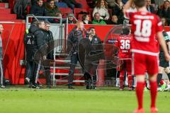 1. BL - Saison 2016/2017 - FC Ingolstadt 04 - 1.FC Köln - Ovid Hajou (Co-Trainer FCI) gibt Anweisungen - Foto: Meyer Jürgen