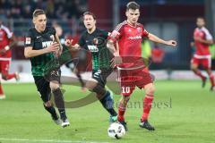 1. BL - Saison 2016/2017 - FC Ingolstadt 04 - FC Augsburg - Pascal Groß (#10 FCI) - Foto: Meyer Jürgen