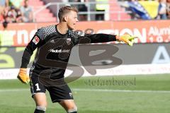 1. Bundesliga - Fußball - FC Ingolstadt 04 - Hertha BSC Berlin - Torwart Örjan Haskjard Nyland (1, FCI) schreit