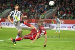 1. Bundesliga - Fußball - FC Ingolstadt 04 - Eintracht Frankfurt - 0:2 - Fallrückzieher Lukas Hinterseer (16, FCI)