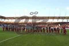 1. Bundesliga - Fußball - FC Ingolstadt 04 - RB Leipzig - Fussballkinder Kids Einlaufkids Schanzer Aufstellung