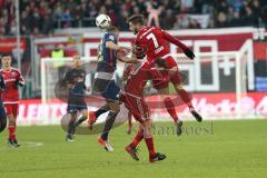 1. Bundesliga - Fußball - FC Ingolstadt 04 - RB Leipzig - Stefan Ilsanker (13 Leipzig) Pascal Groß (10, FCI) Mathew Leckie (7, FCI)