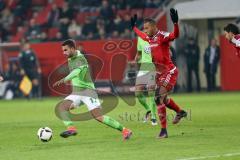 1. Bundesliga - Fußball - FC Ingolstadt 04 - VfL Wolfsburg -#wo17#Marcel Tisserand (32, FCI)