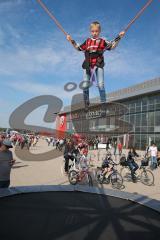 1. BL - Saison 2016/2017 - FC Ingolstadt 04 - TSG 1899 Hoffenheim - Stadionvorplatz - Attraktionen - Foto: Meyer Jürgen