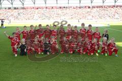 1. Bundesliga - Fußball - FC Ingolstadt 04 - SV Darmstadt 98 - Einlaufkinder Kids