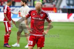 1. BL - Saison 2016/2017 - FC Ingolstadt 04 - TSG 1899 Hoffenheim - Tobias Levels (#28 FCI) nach dem Spiel - Foto: Meyer Jürgen