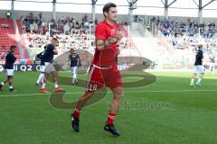 1. BL - Saison 2016/2017 - FC Ingolstadt 04 - TSG 1899 Hoffenheim - Pascal Groß (#10 FCI) beim Einlaufen - Foto: Meyer Jürgen