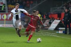 1. Bundesliga - Fußball - FC Ingolstadt 04 - SC Freiburg - Haberer, Janik (19 Freiburg) Mathew Leckie (7, FCI)