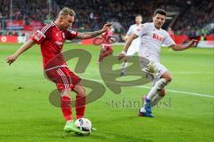 1. Bundesliga - Fußball - FC Ingolstadt 04 - 1. FC Köln - Sonny Kittel (21, FCI) zieht ab