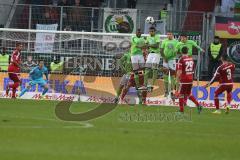 1. BL - Saison 2016/2017 - FC Ingolstadt 04 - VFL Wolfsburg - Freistoß für den FCI - Foto: Meyer Jürgen