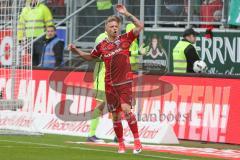 1. BL - Saison 2016/2017 - FC Ingolstadt 04 - SV Werder Bremen - Sonny Kittel (#21 FCI) mit der Schiedsrichterentscheidung nicht zufrieden - Foto: Meyer Jürgen