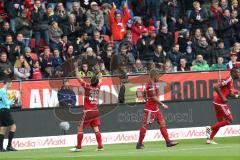 1. Bundesliga - Fußball - FC Ingolstadt 04 - Borussia Dortmund - Almog Cohen (36, FCI) trifft zum 1:0 Tor Jubel