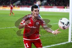 1. BL - Saison 2016/2017 - FC Ingolstadt 04 - 1.FC Köln - Lezcano Farina,Dario (#37 FCI) - Foto: Meyer Jürgen