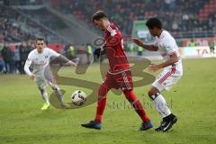 1. Bundesliga - Fußball - FC Ingolstadt 04 - Hamburger SV HSV - Pascal Groß (10, FCI) Doeglas Dos Santos Justino De Melo (6 HSV)