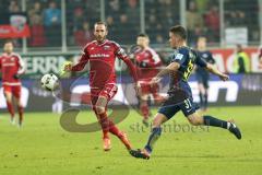 1. Bundesliga - Fußball - FC Ingolstadt 04 - RB Leipzig - Moritz Hartmann (9, FCI) Diego Demme (31 Leipzig)