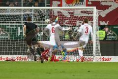 1. BL - Saison 2016/2017 - FC Ingolstadt 04 - 1.FC Köln - Lezcano Farina,Dario (#37 FCI) trifft zum 1:1 Ausgleichstreffer - Tor - Jubel - Foto: Meyer Jürgen