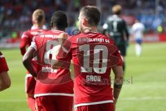 1. Bundesliga - Fußball - FC Ingolstadt 04 - FC Schalke 04 - Elfmeter 1:1 Pascal Groß (10, FCI) Tor Jubel letztes Spiel
