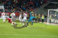 1. BL - Saison 2016/2017 - FC Ingolstadt 04 - 1.FC Köln - Lezcano Farina,Dario (#37 FCI) trifft zum 1:1 Ausgleichstreffer - Tor - Jubel - Foto: Meyer Jürgen